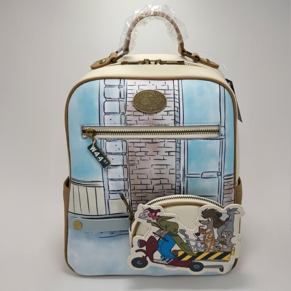 Our Universe Disney Oliver & Company Cart Mini Backpack & Coin Purse Set
